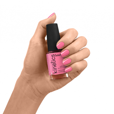 Nagellack SolarGel (lufttrocknend) Unfollow Pink 15ml Nr.423 von Kinetics