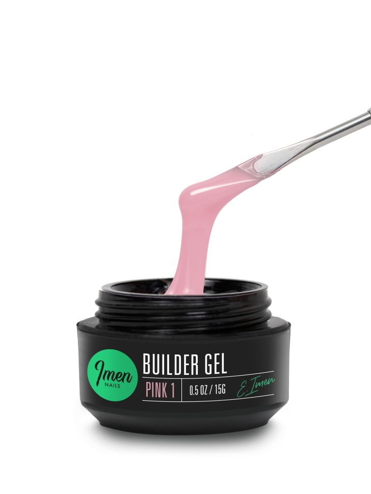 Imen Builder Gel "Pink 1" 15ml  