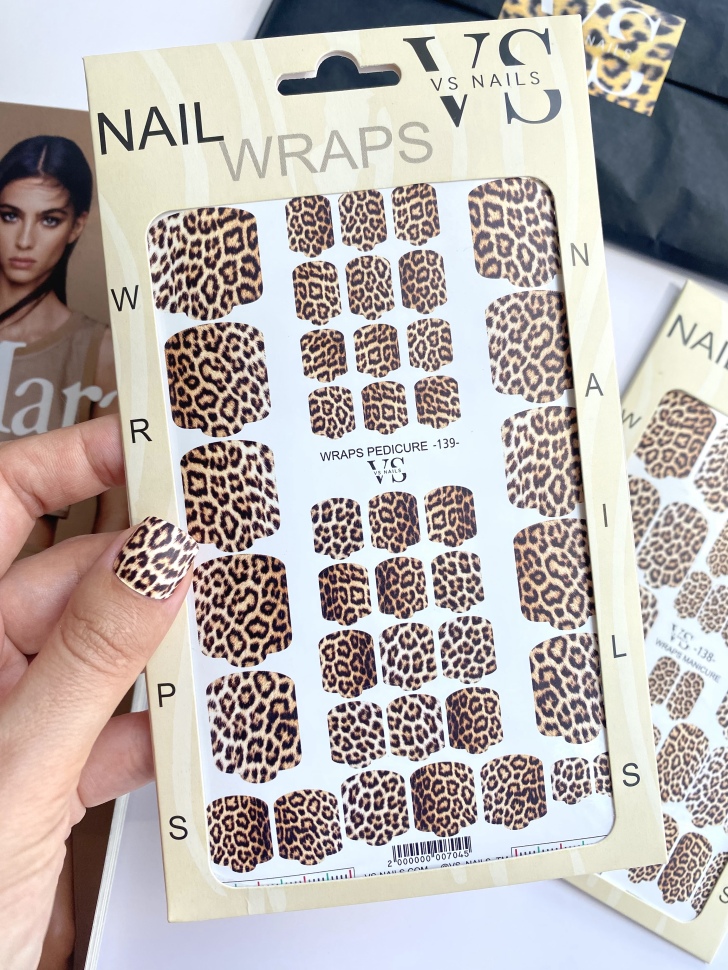 Wrap für Pediküre Maxi 139 von VS Nails 